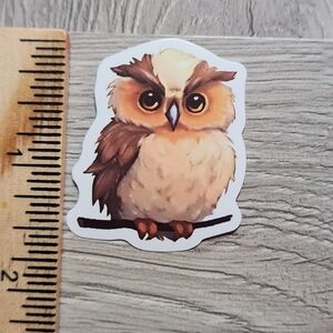 10/$10 Owl Sticker Bird Hoot Owlet Colorful Cartoon